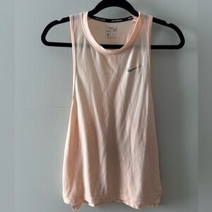 Nike Dri-fit Relaxed Orange and Pink Sleeveless Tank Top Size XS